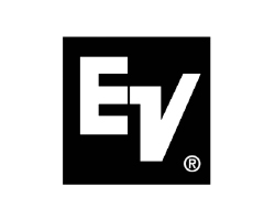Logo der Firma EV Electrovoice Tontechnik und Lautsprecher