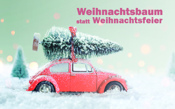 Weihnachtsbaum statt Weihnachtsfeier